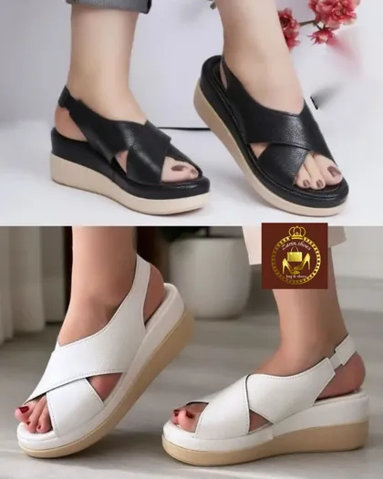 صندل لژدار کاملا طبی رکابدار زنانه تابستانی مدل هدیه