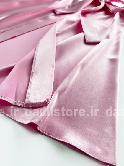 روبدوشامبر ساتن نگین‌دار ویکتوریا سکرت صورتی