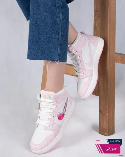 کتانی دراگون زنانه طرح گل NIKE