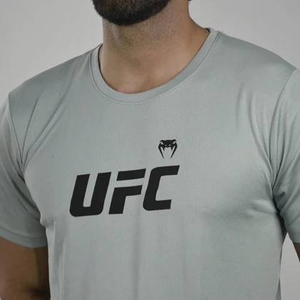 تیشرت ورزشی مردانه ونوم مدل HS-1378 طوسی روشن