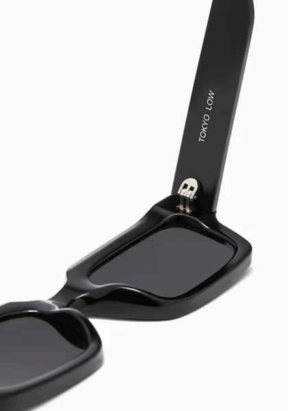 عینک آفتابی دی فرانکلین مدل D.franklin Tokyo Low Black / Black
