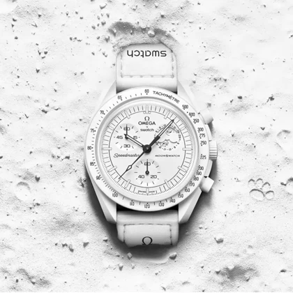 ساعت امگا سواچ مدل مأموریت به ماه OmegaSwatch Moonphase