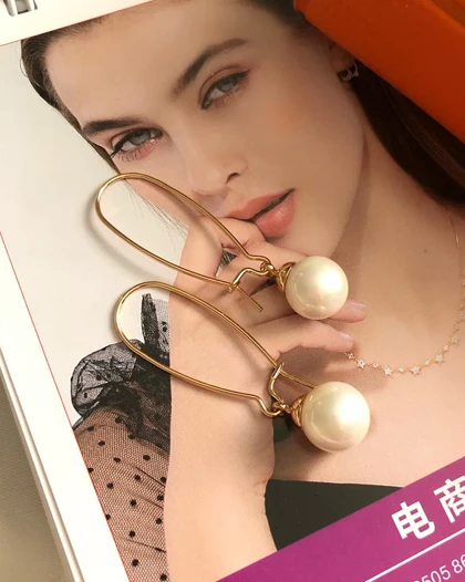 گوشواره فشن مرواریدی ژوپینگ