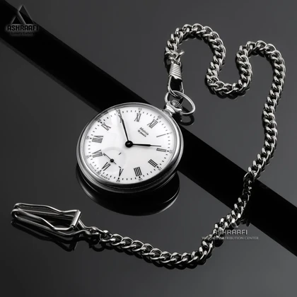 ساعت جیبی مولنیجا روسی Molnija Pocket Watch 18 Jewels
