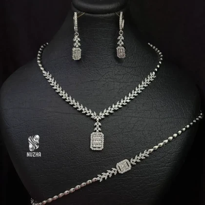 سرویس نقره زنانه کدsnz1049