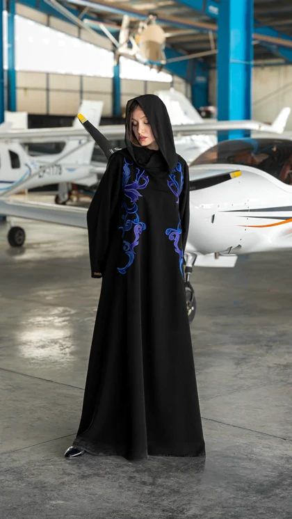 عبا آسمان آبی