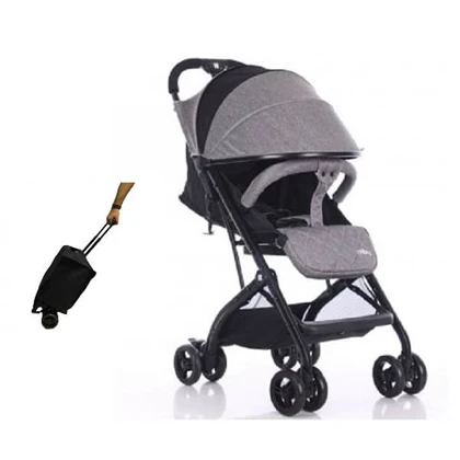 کالسکه کیکابو مدل میلی طوسی kikkaboo miley