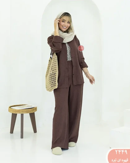 ست شومیز و شلوار لانیا 2449