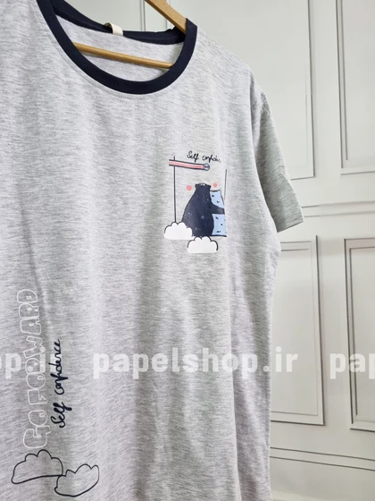 ست تیشرت و شورتک طرح خرس قطبی
