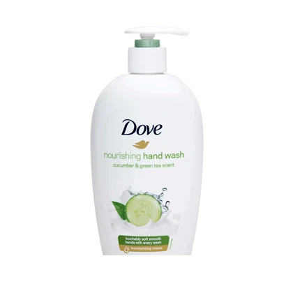 مایع دستشویی کرمی داو Dove با رایحه چای سبز و خیار حجم 500 میلی لیتر