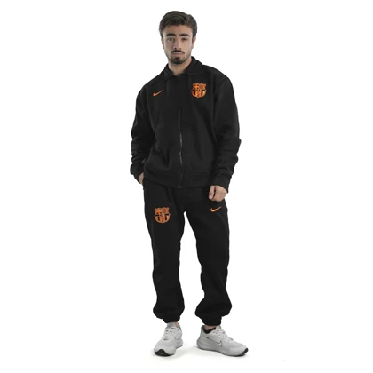 ست سویشرت و شلوار گرمکن اسپرت بارسلونا مدل DRY-Nike-4K0973 مشکی