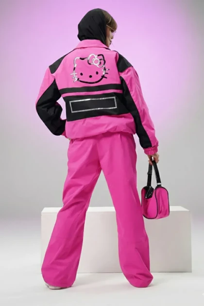 ست دخترانه سه تیکه کاپشن شلوار