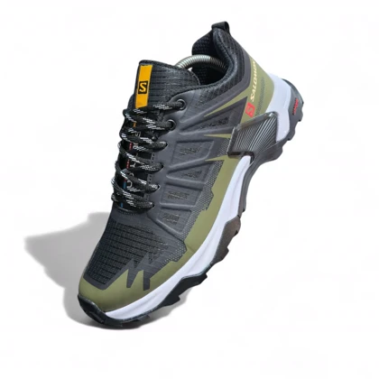 کتانی روزمره و طبیعتگردی سالامون مشکی ارتشی