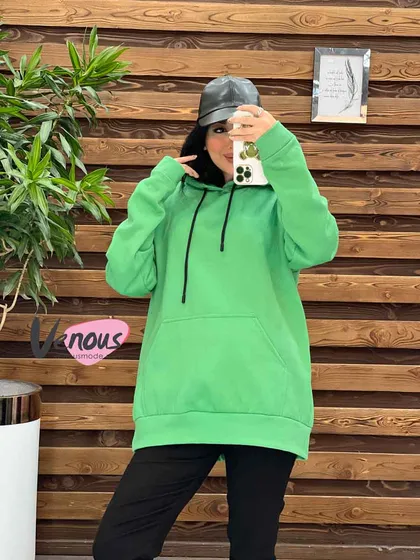 هودی کلاهدار پایین کش