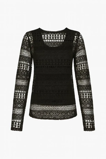 شومیز دانتل مجلسی زنانه