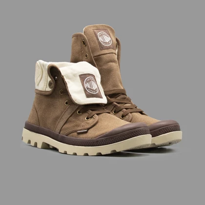پالادیوم بگی قهوه ای/کرم Palladium Pallabrousse Baggy Brown/Cream