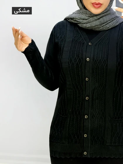 ژاکت گپ بافت ایلانا کد 333161