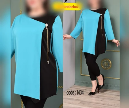 شومیز مجلسی قواره بزرگ