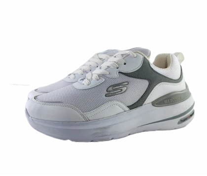 کفش اسپرت و روزمره زنانه و پسرانه برند اسکچرز Skechers مدل چرم تام سفید کد 230