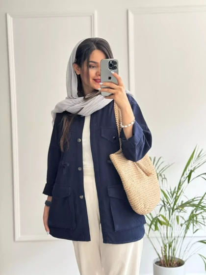 مانتو کتان شایلین