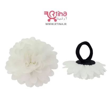 کش مو گل‌دار پارچه ای (زنانه و دخترانه )