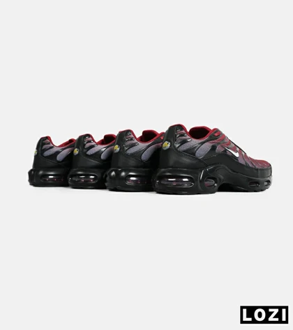 کفش کتانی مردانه و زنانه مشکی قرمز NIKE AirMax Plus TN Ultra