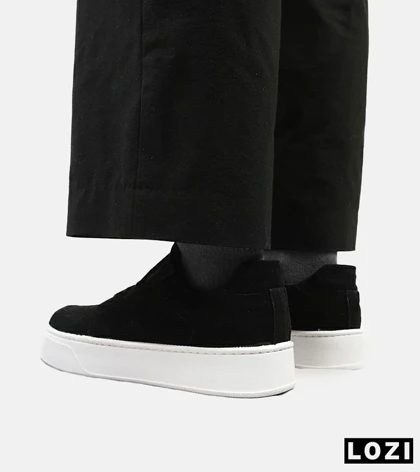 کفش کتانی کژوال مردانه مشکی ZARA
