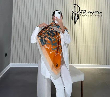 روسری طرح ترکیبی