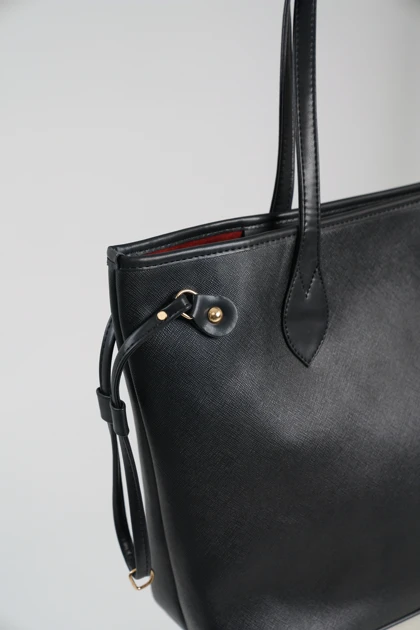 کیف رودوشی دوقلوی زنانه نورفول مشکی