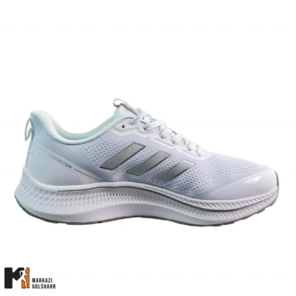 کفش مردانه آدیداس مدل Voeuy سفید طوسی