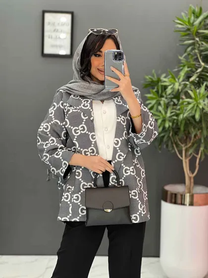مانتو کتی طرح GUCCI