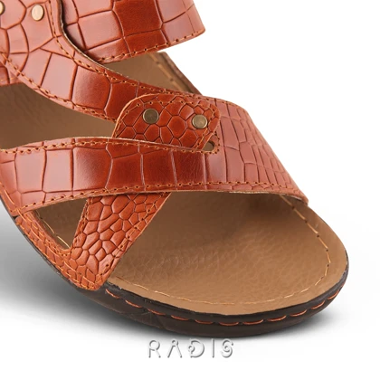 صندل مردانه چرم رادیس مدل Tavin کد 581-M.PRM