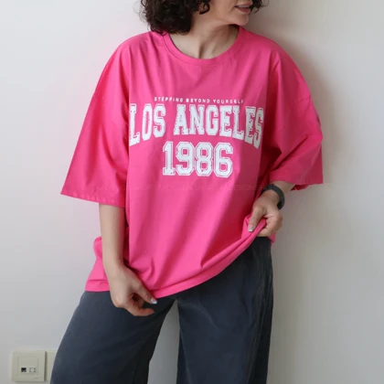 تیشرت لانگ Los Angeles مدل 6078