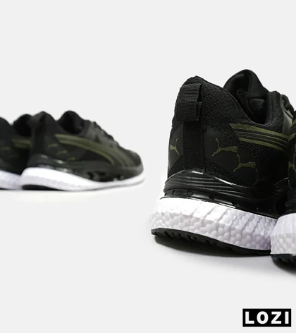 کفش کتانی ورزشی مشکی سبز مردانه PUMA