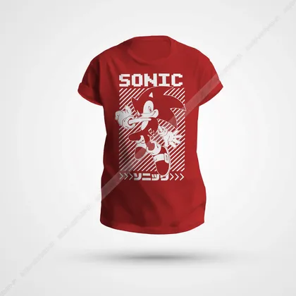 تیشرت طرح Sonic