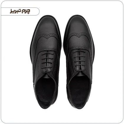کفش مجلسی مردانه چرم مدل NB510