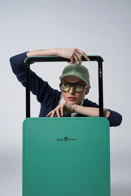 مجموعه 2 عددی چمدان رزمری مدل Rose Merry RL-601-2p-Green