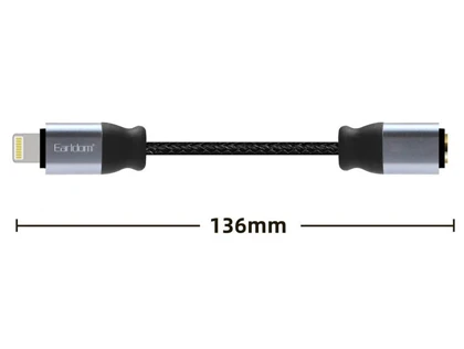 کابل صدای 3.5 میلی‌متری به لایتنینگ ارلدام Earldom ET-OT50 Lightning - 3.5mm AUX
