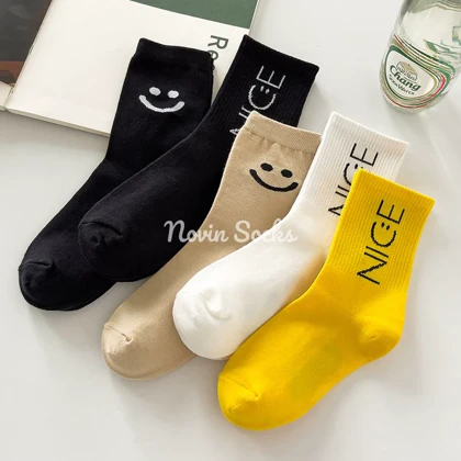 جوراب ساق‌دار طرح NICE