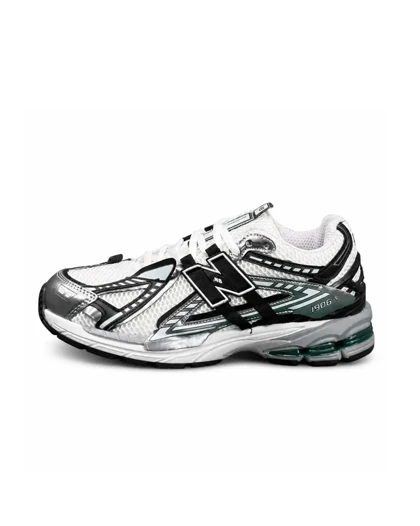 کتانی مردانه نیوبالانس 1906 سفید نقره ای New BALANCE 1906