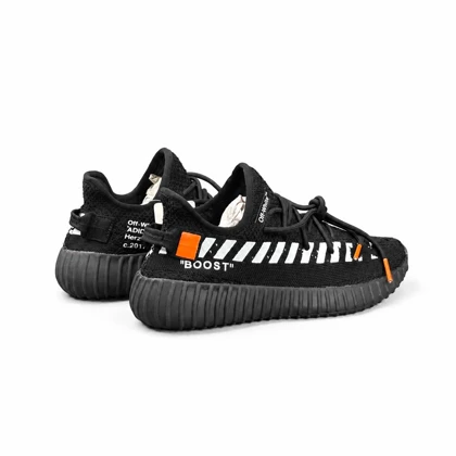 کتانی مردانه آدیداس مدل یزی بوست مشکی تمام Adidas Yeezy Boost 350