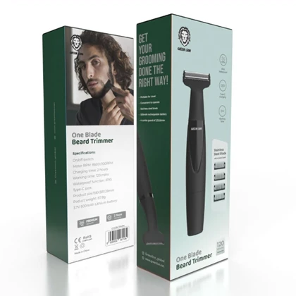 ریش تراش شارژی گرین لاین (Green Lion) مدل GNOBLTRMBK GL-TM34