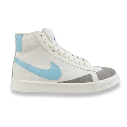 نیم بوت اسپرت مردانه مدل نایک بلیزر Nike Blazer رنگ سفید آبی