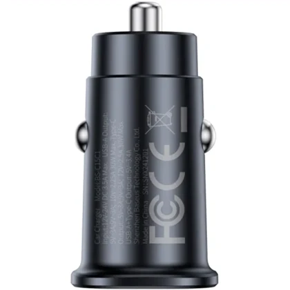 شارژر فندکی فست شارژ باسئوس Baseus مدل BS-c15c1 توان 30 وات