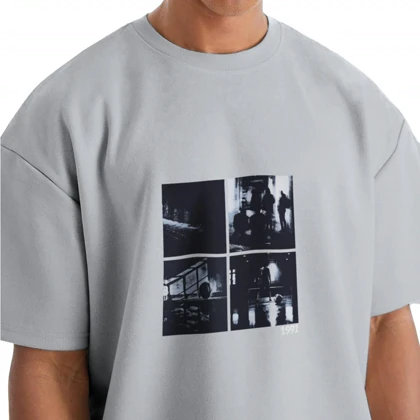 تیشرت اورسایز مردانه basketball 1991 مدل TS1973 G
