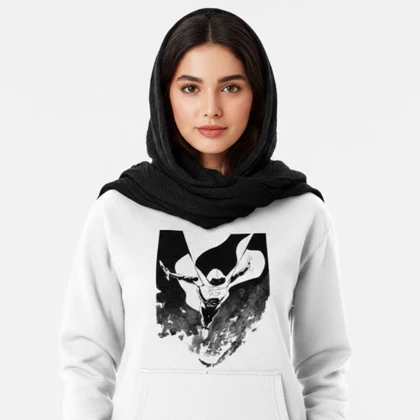 هودی Moon Knight | هودی شوالیه ماه طرح Knight کد 136082