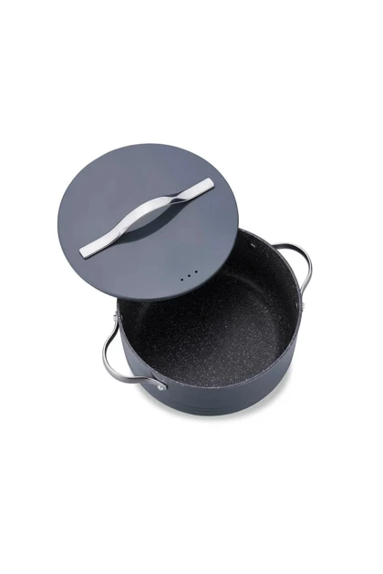 سرویس قابلمه گرانیتی KORKMAZ مدل A2620-2 - مشکی