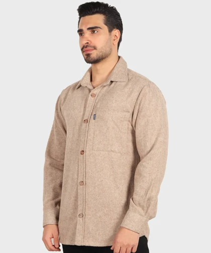 پیراهن فوتر مردانه تک جیب 0958