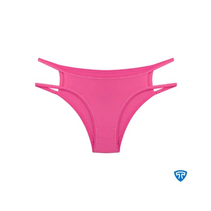 شورت زنانه ضدحساسیت مودال تاپیک بسته تک عددی صورتی مدل پارمیس