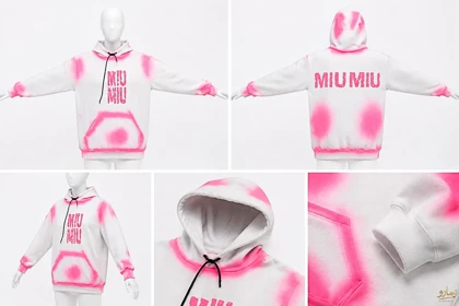 هودی آبرنگی Miu Miu